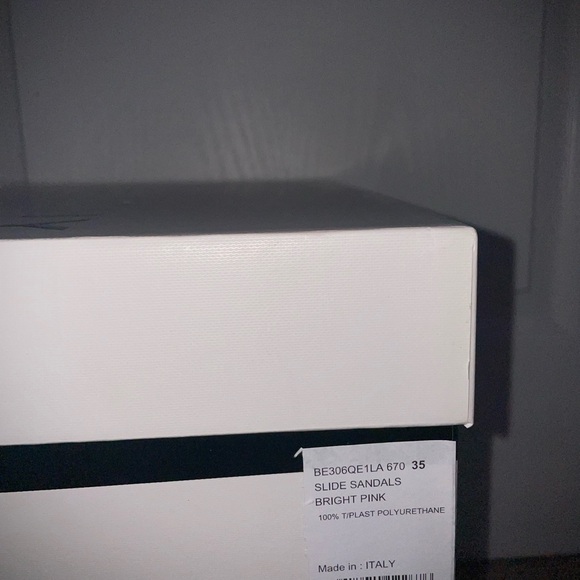 *AUTHENTIC* Givenchy Bright Pink Platform Sandals size 35 - Picture 3 of 9